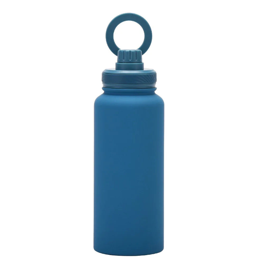 1000ml MagSafe Insulated Water Bottle with 360° Rotating Phone Holder – Stainless Steel Thermal Flask